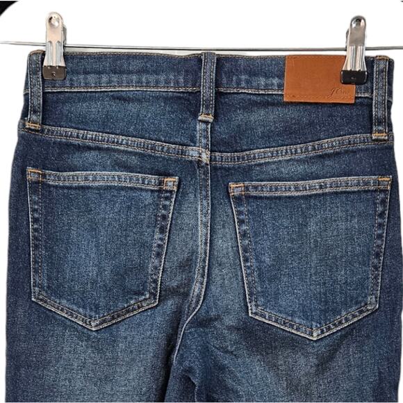 NWT J.Crew 9" Mid-Rise Demi Boot Crop Jeans Size 23P - Picture 7 of 8